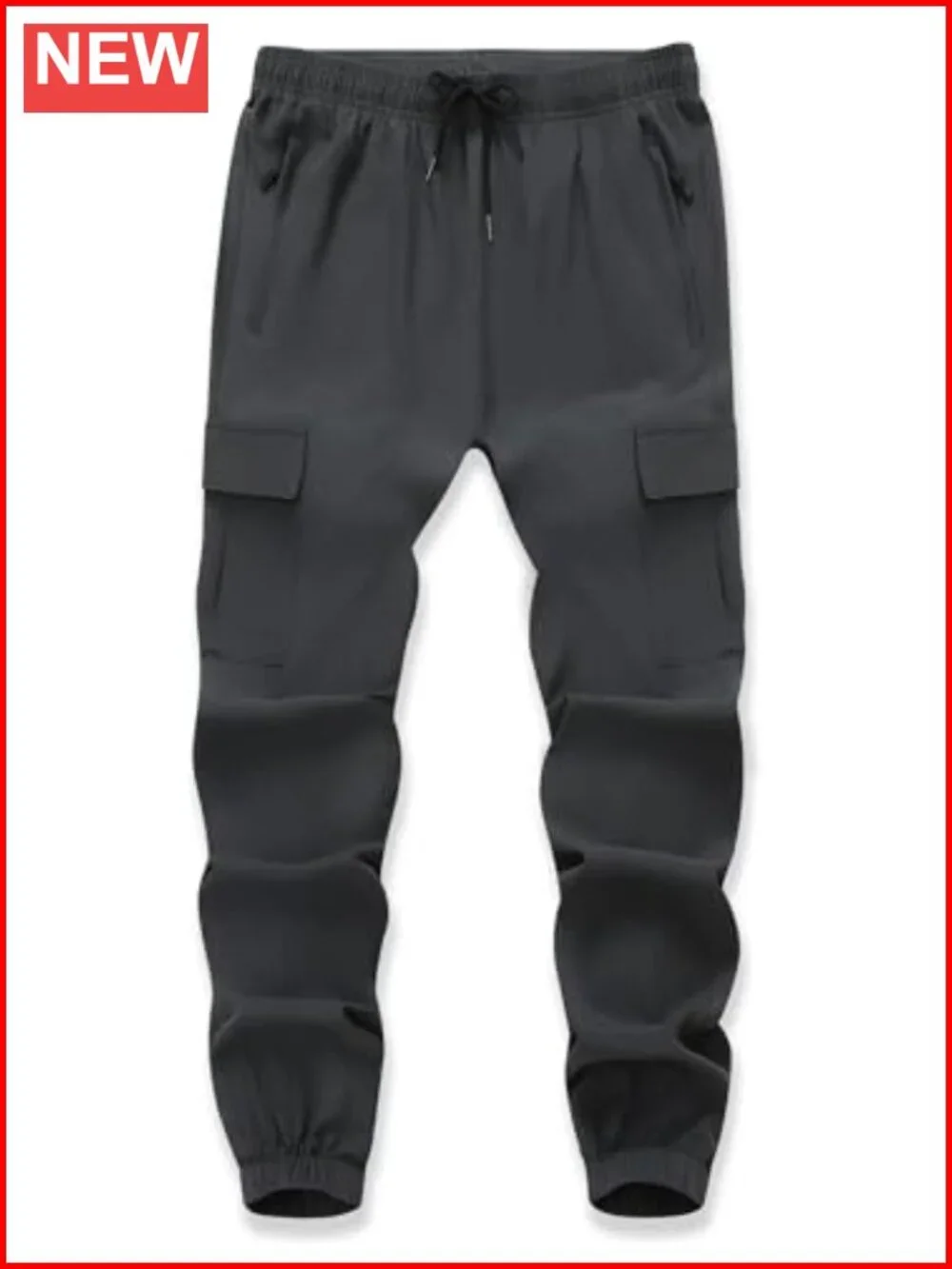 Men's Lightweight Quick Dry Hiking Cargo Joggers with UPF 50+